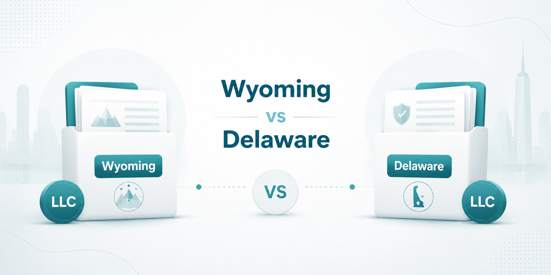 Wyoming vs Delaware: Koja država je bolja za vaš LLC?